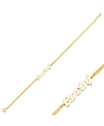 Name ized Charm Bracelet Handmade 925 Sterling Silver Jewelry