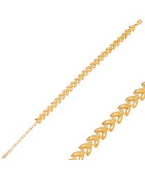 Palm Plain Design Charm Bracelet Whole 925 Sterling Silver Jewelry