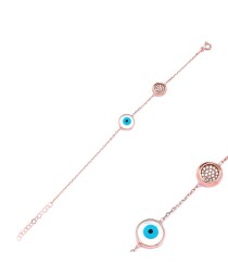Evil Eye 925 Silver Sterling Whole Handcraft Jewelry Bracelet