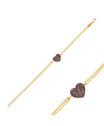 Tiny Heart Charm Bracelet Whole Handcrafted 925 Sterling Silver Jewelry