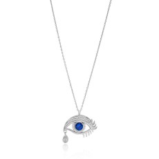 Crying Eye Pendant Turkish Whole Handcrafted 925 Silver Jewelry