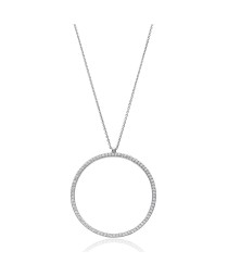 Hollow Round Pendant Turkish Whole Silver Pendant