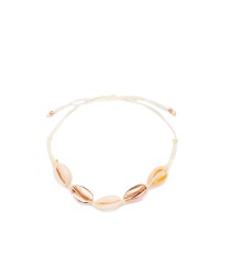 Seashell Design 925 Sterling Silver Jewelry Bracelet