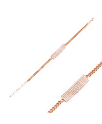 Rectangle Shape Bracelet Whole Handcraft 925 Sterling Silver Jewelry