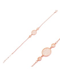 Sterling Silver Delicate Round Bracelet