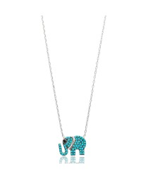 Nano Turquoise Elephant Pendant Turkish Whole Sterling Silver Jewelry