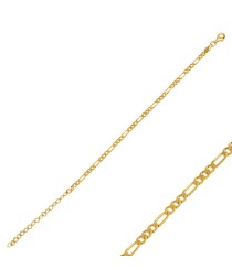 Popular Design Figaro Chain Bracelet Whole Turkish 925 Sterling Silver Jewelry