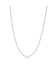 30 Force Rhodium Plated Chain Silver Necklace