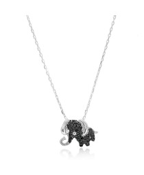 Minimalist Elephant Design Pendant Turkish Whole Sterling Silver Jewelry Pendant