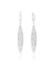 Minimalist Marquise Design Turkish Whole Sterling Silver Earring