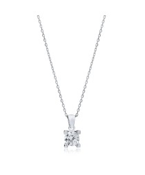 Four Square Claw Charm Zircon Stone Pendant Whole Turkish 925 Sterling Silver Jewelry
