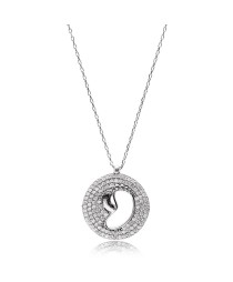 Baby And Mother Foot Pendant Turkish Whole Sterling Silver