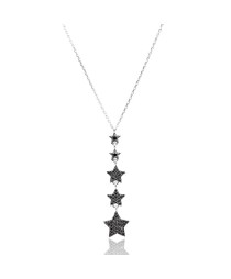 Turkish Whole Handcrafted Pave Zircon Sterling Silver Star Charm Pendant
