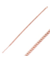 Unique Design Zircon Stone Whole Turkish Sterling Silver Tennis Bracelet