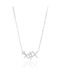 Turkish Whole Handcrafted Pave Silver Necklace