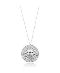 Sun Face Pendant In Turkish Whole 925 Sterling Silver