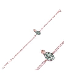 Silver Sterling Pineapple Bracelet Whole Handcraft Jewelry
