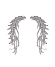 Angle Wing Ear cuff Turkish Whole Handcrafted Silver Earring