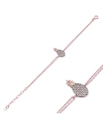 Silver Sterling Pineapple Bracelet Whole Handcraft Jewelry