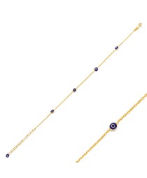 Turkish Evil Eye Design Best Selling Bracelet Handmade 925 Sterling Silver Jewelry