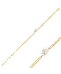 Sparkling Zircon Bracelet Turkish Whole 925 Sterling Silver Jewelry