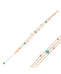 Turquoise Stone Bracelet Whole 925 Sterling Silver Jewelry