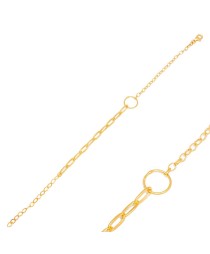 Popular Hoop Charm Link Chain Design Charm Bracelet Handmade Whole Turkish 925 Sterling Silver Jewelry