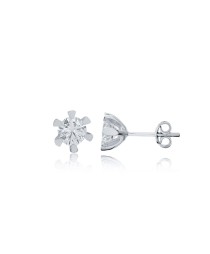 Six Claw Zircon Stone Earrings Whole Turkish 925 Sterling Silver Jewelry