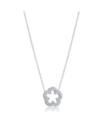 Flower Design Turkish Whole Handcrafted  925 Sterling Silver  Pendant