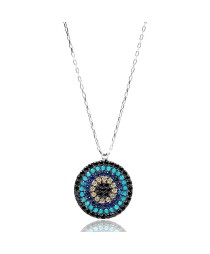 Evil Eye Turkish Whole Handmade  925  Sterling Silver  Pendant